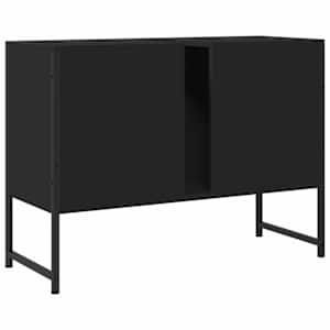 Koupelnová skříňka pod umyvadlo černá 80 x 33 x 60 cm kompozit - obrázek 8