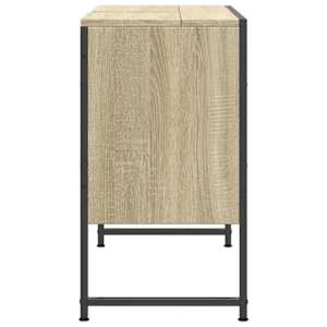 Koupelnová skříňka pod umyvadlo dub sonoma 80x33x60 cm kompozit - obrázek 7