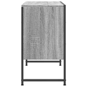 Koupelnová skříňka pod umyvadlo šedá sonoma 80x33x60cm kompozit - obrázek 7