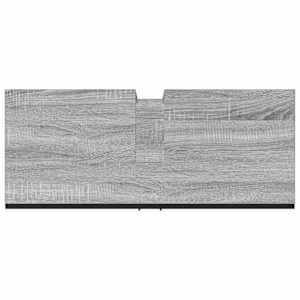 Koupelnová skříňka pod umyvadlo šedá sonoma 80x33x60cm kompozit - obrázek 9