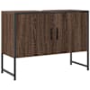 vidaXL Vannitoa kraanikausi kapp Pruun tamm 80 x 33 x 60 cm