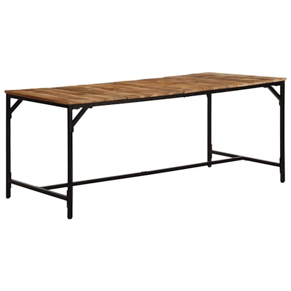 vidaXL s&ouml;&ouml;gilaud, 180 x 90 x 75 cm, t&ouml;&ouml;tlemata mangopuit