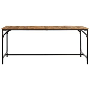 Jídelní stůl 180x90x75 cm Masivní dřevo, surové mango - obrázek 2