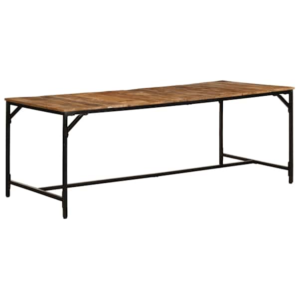 vidaXL s&ouml;&ouml;gilaud, 200 x 100 x 75 cm, t&ouml;&ouml;tlemata mangopuit