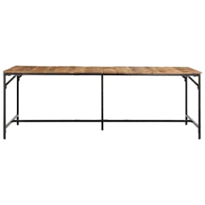 Jídelní stůl 220x90x75 cm Masivní dřevo, surové mango - obrázek 2