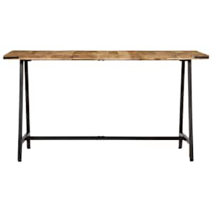 vidaXL Bor&eth;stofubor&eth; 140x70x75 cm Gegnheill Mang&oacute;vi&eth;ur