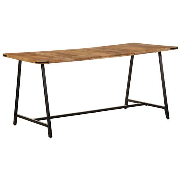 vidaXL s&ouml;&ouml;gilaud, 160 x 80 x 75 cm, mangopuit