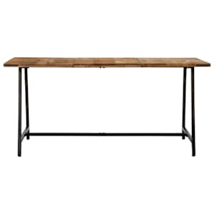 Jídelní stůl 160 x 80 x 75 cm masivní mangovníkové dřevo - obrázek 2