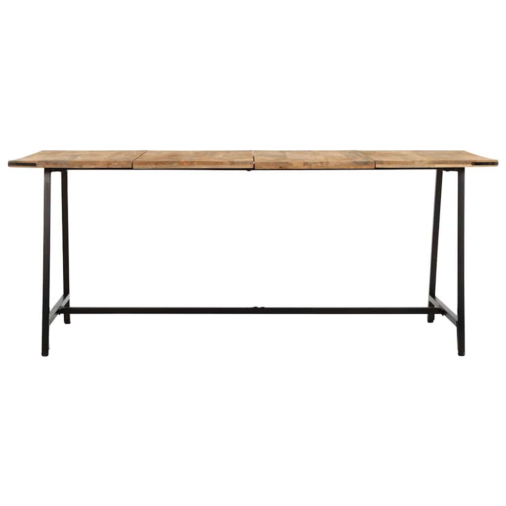 vidaXL tömör mangófa étkezőasztal 180x90x75 cm