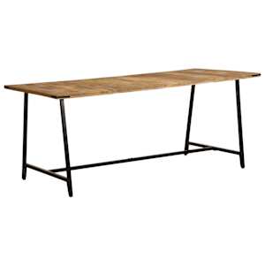 Jídelní stůl 180 x 90 x 75 cm masivní mangovníkové dřevo - obrázek 10