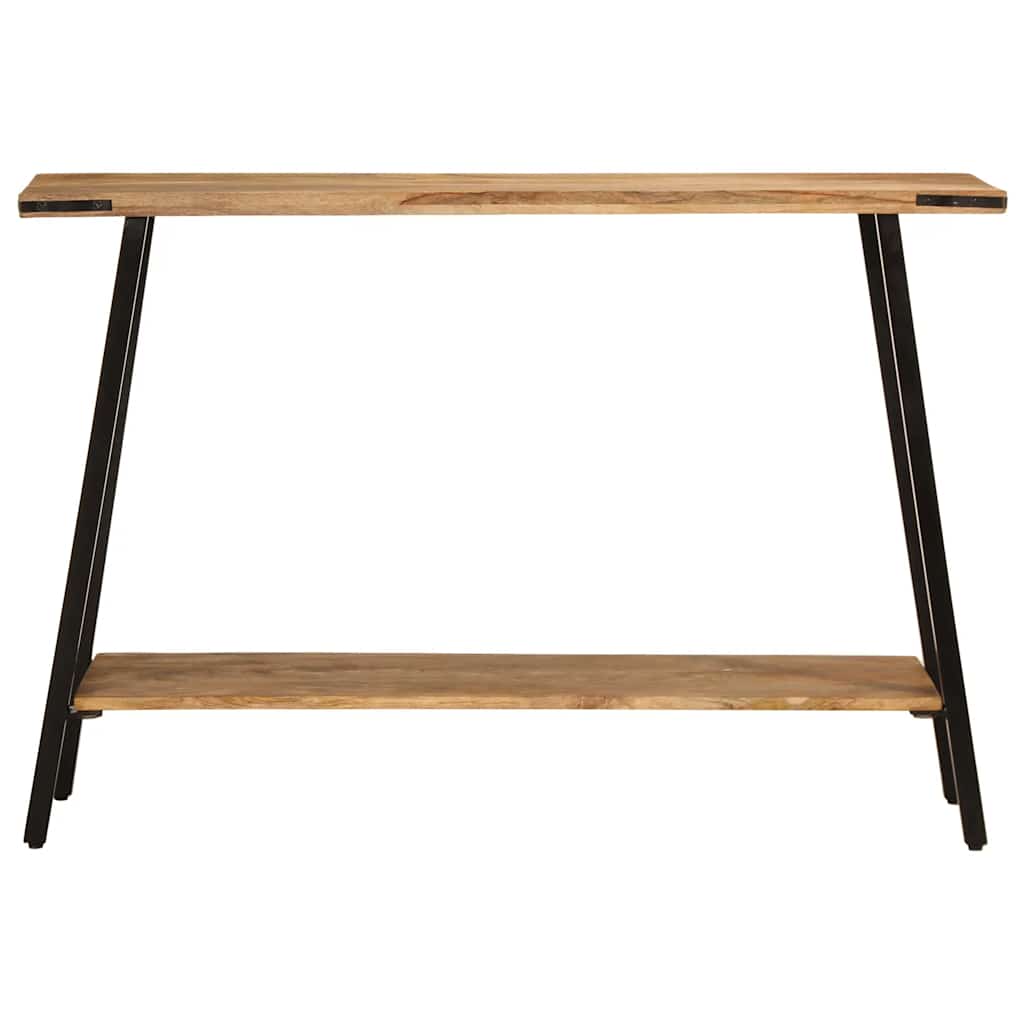vidaXL Wandtafel 110x30x75 cm massief mangohout