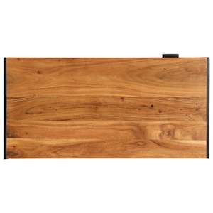 Konferenční stolek 110 x 55 x 40 cm masivní akáciové dřevo - obrázek 6