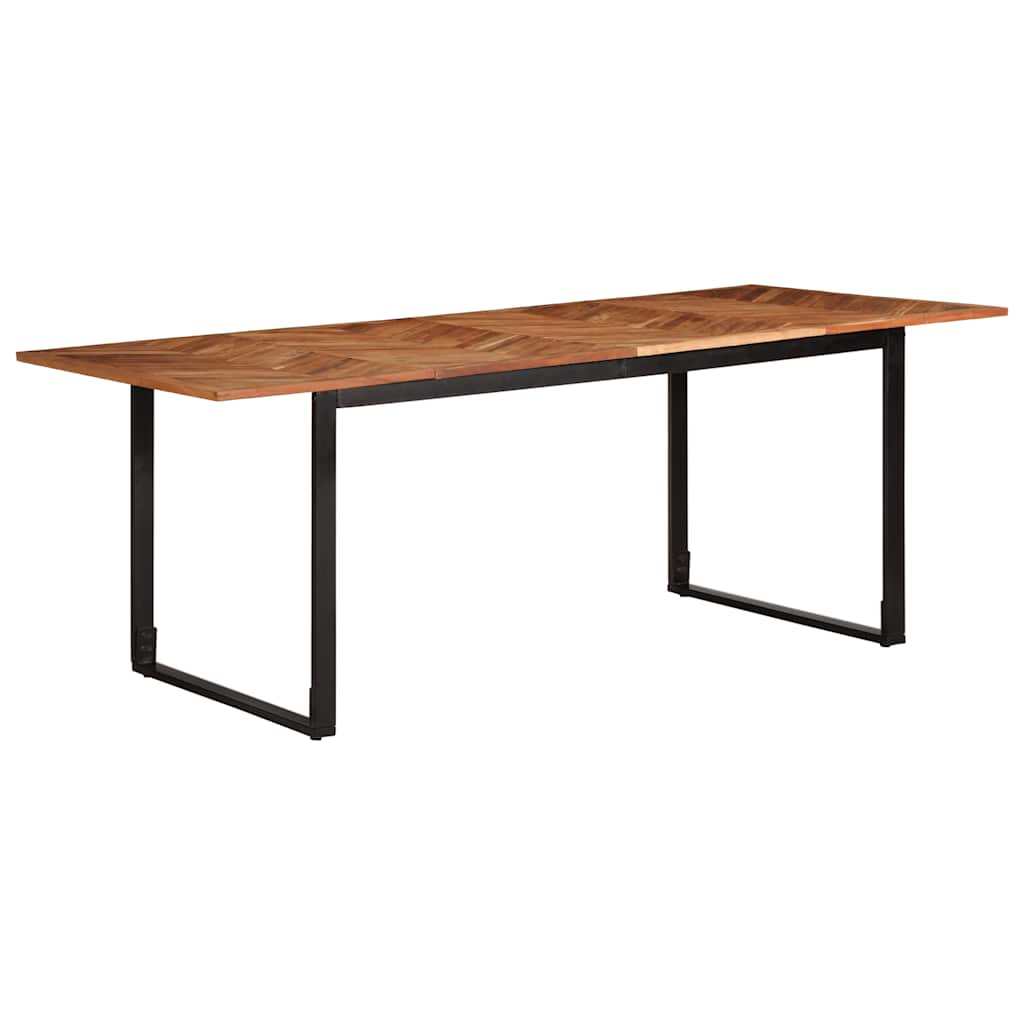 vidaXL Masa de sufragerie 200x100x75 cm din lemn masiv de salcam