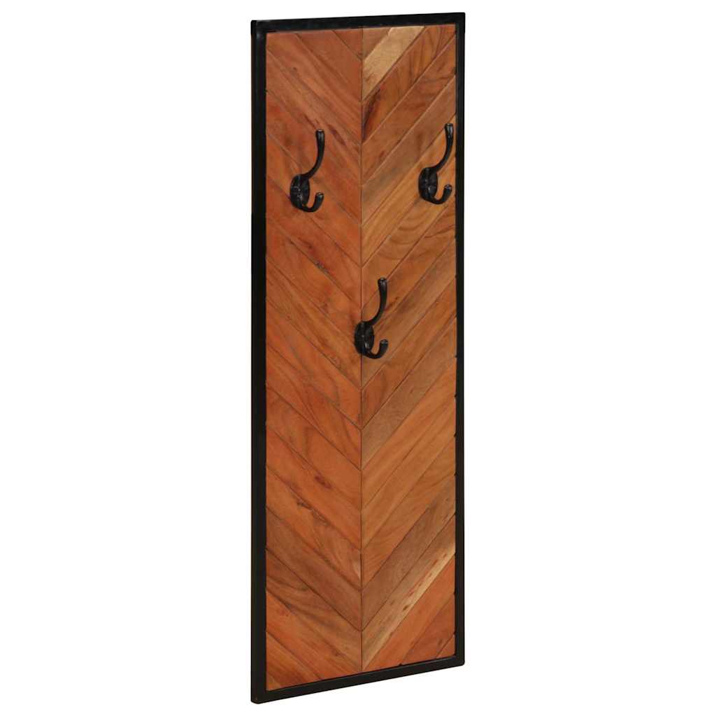 vidaXL Vešiaky na kabáty 2 ks 35x1x90 cm Masívna akácia