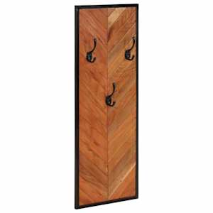Věšáky na kabáty 2 ks 35x1x90 cm masivní dřevo akácie - obrázek 11