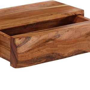 Nástěnné police 2 ks 30x17x8 cm masivní dřevo akácie - obrázek 10