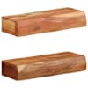 vidaXL seinariiulid 2 tk, 40x17x8 cm, toekas akaatsiapuit
