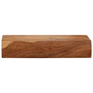 Nástěnné police 2 ks 40x17x8 cm masivní dřevo akácie - obrázek 6