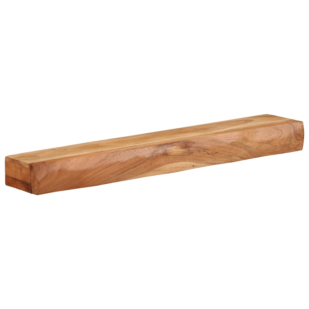 vidaXL Wandschappen 2 st 80x17x8 cm massief acaciahout