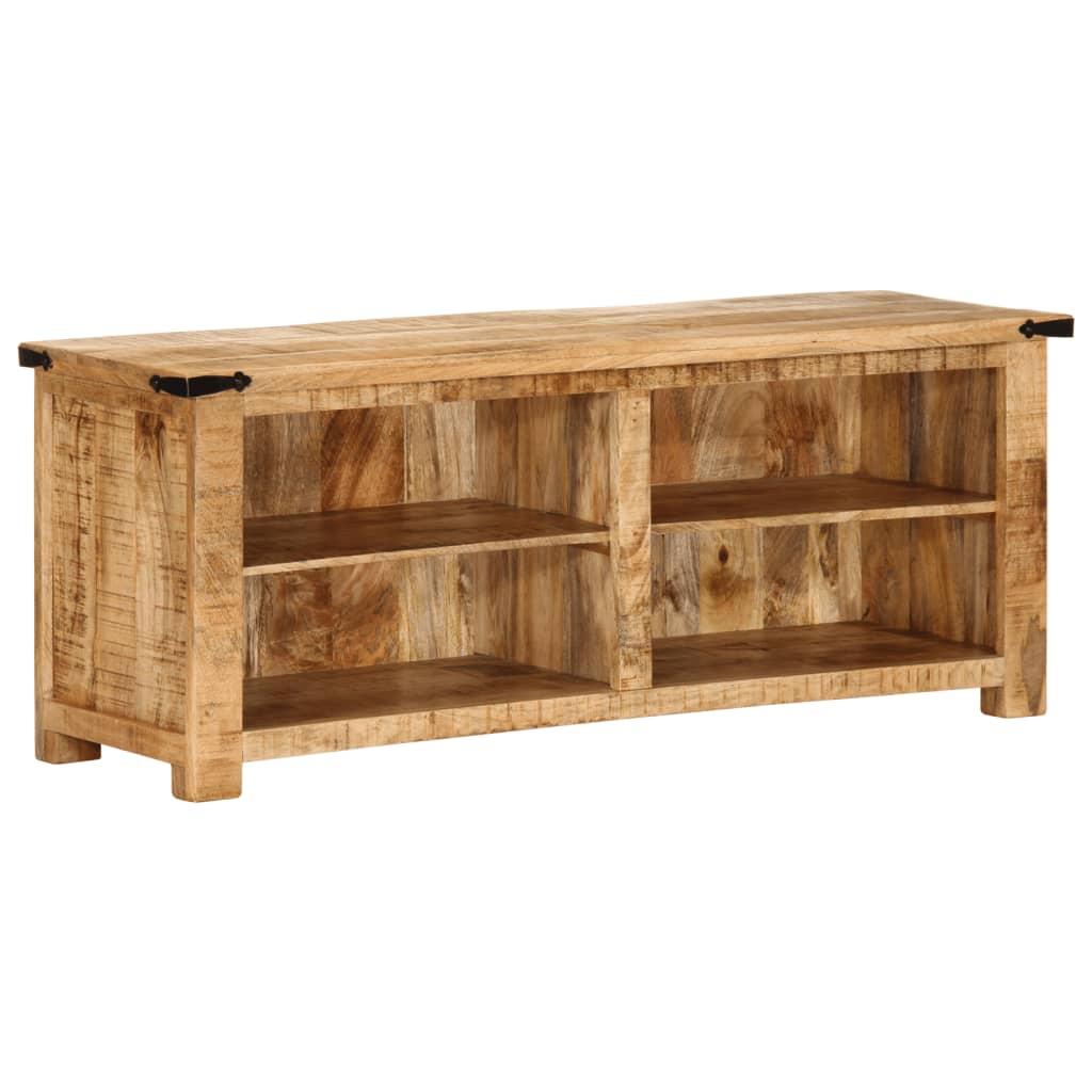 vidaXL TV-Schrank 110x35x40 cm Massivholz Mango