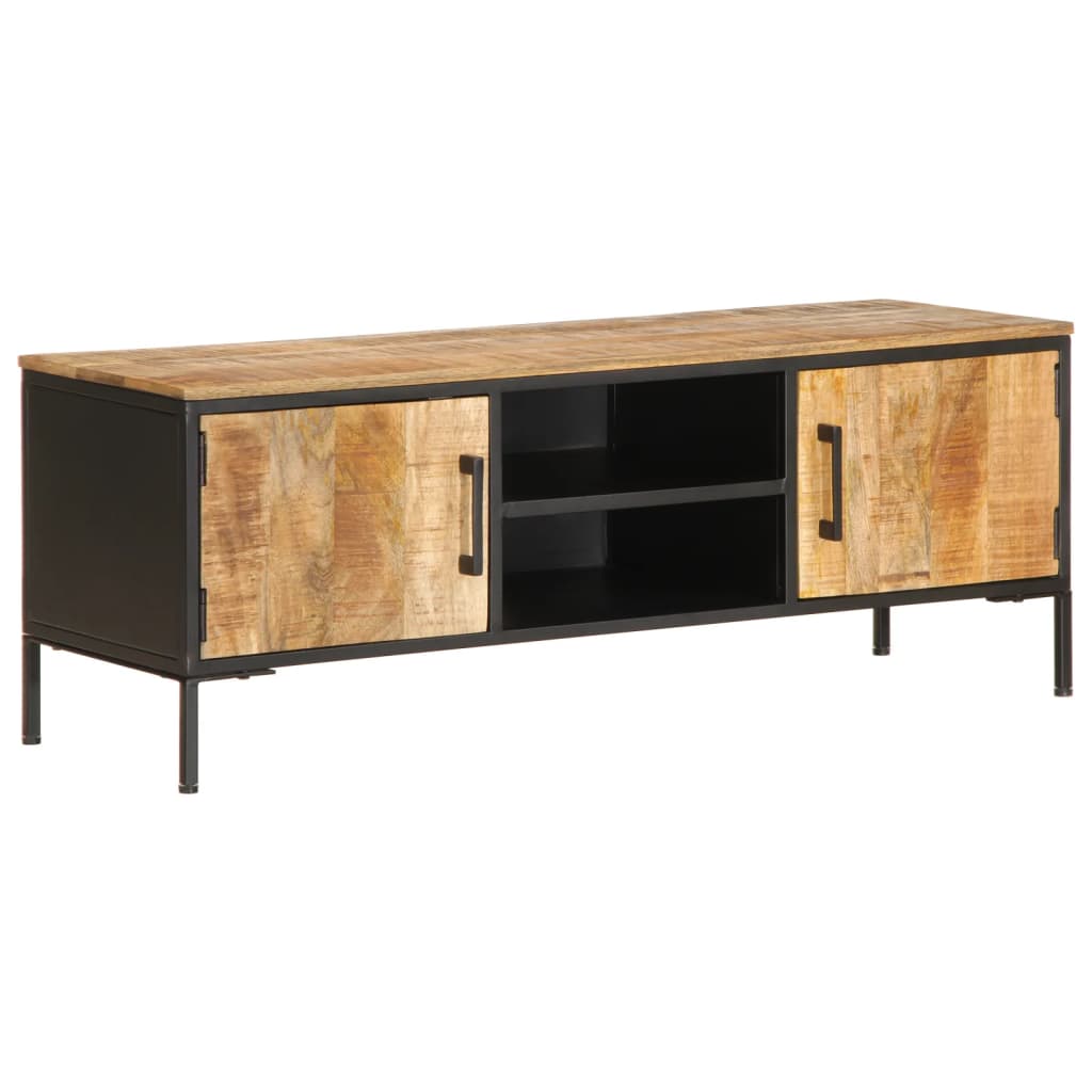 vidaXL TV-Schrank 110x35x40 cm Massivholz Mango