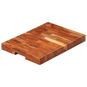 Prkénko na krájení 42 x 30 x 4 cm masivní akáciové dřevo - obrázek 2