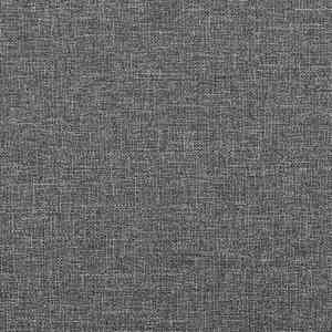 2místná rozkládací pohovka světle šedá textil - obrázek 10