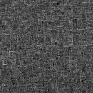 2místná rozkládací pohovka tmavě šedá textil - obrázek 10