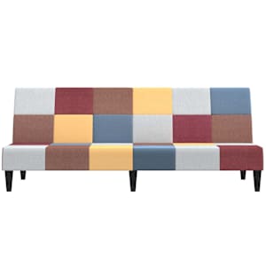 2místná rozkládací pohovka textil - obrázek 5
