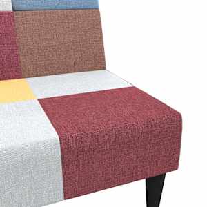 2místná rozkládací pohovka textil - obrázek 9