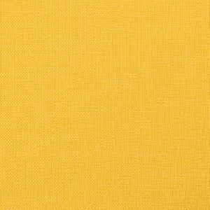 2místná rozkládací pohovka se 2 polštáři žlutá textil - obrázek 10