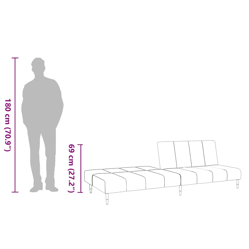 2-vietīga dīvāngulta, vīnsarkans samts