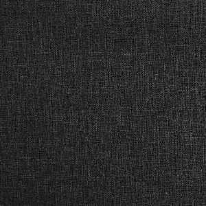 2místná rozkládací pohovka se 2 polštáři černá textil - obrázek 10