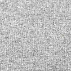 2místná rozkládací pohovka se 2 polštáři světle šedá textil - obrázek 10