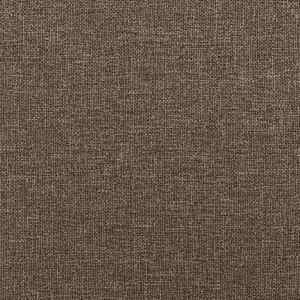 2místná rozkládací pohovka se 2 polštáři taupe textil - obrázek 10