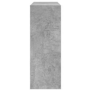 Botník betonově šedý 60 x 21 x 57 cm kompozitní dřevo - obrázek 6