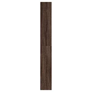 Botník hnědý dub 60 x 21 x 163,5 cm kompozitní dřevo - obrázek 6