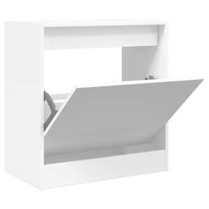 vidaXL jalatsikapp, valge, 60 x 34 x 63,5 cm, tehispuit