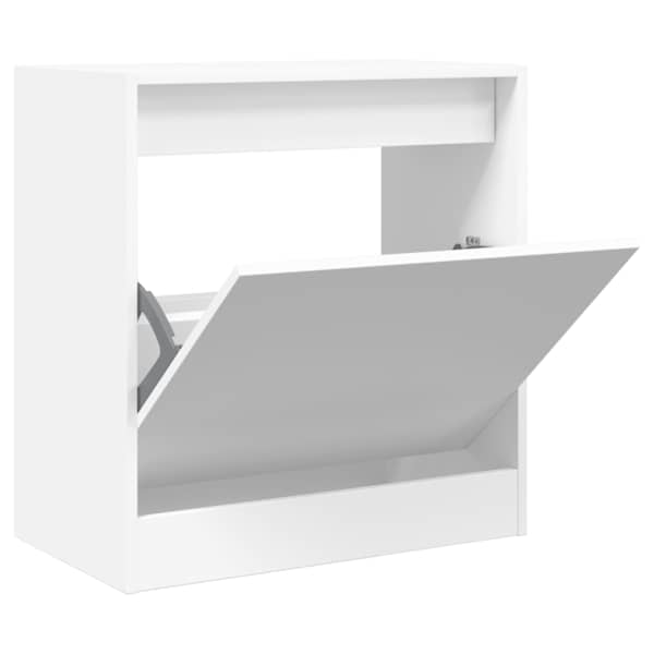 vidaXL jalatsikapp, valge, 60 x 34 x 63,5 cm, tehispuit