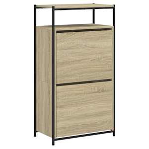 Botník dub sonoma 60 x 34 x 112 cm kompozitní dřevo - obrázek 4
