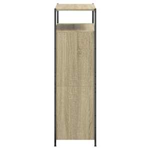 Botník dub sonoma 75 x 34 x 112 cm kompozitní dřevo - obrázek 6