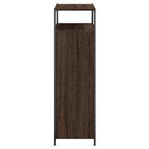 Botník hnědý dub 75 x 34 x 112 cm kompozitní dřevo - obrázek 6