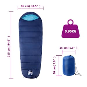 Spací pytel mumie pro dospělé 3 roční období - obrázek 5