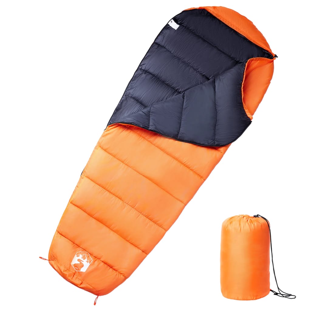 vidaXL Sac de dormit tip mumie pentru adulți de camping, 3 anotimpuri
