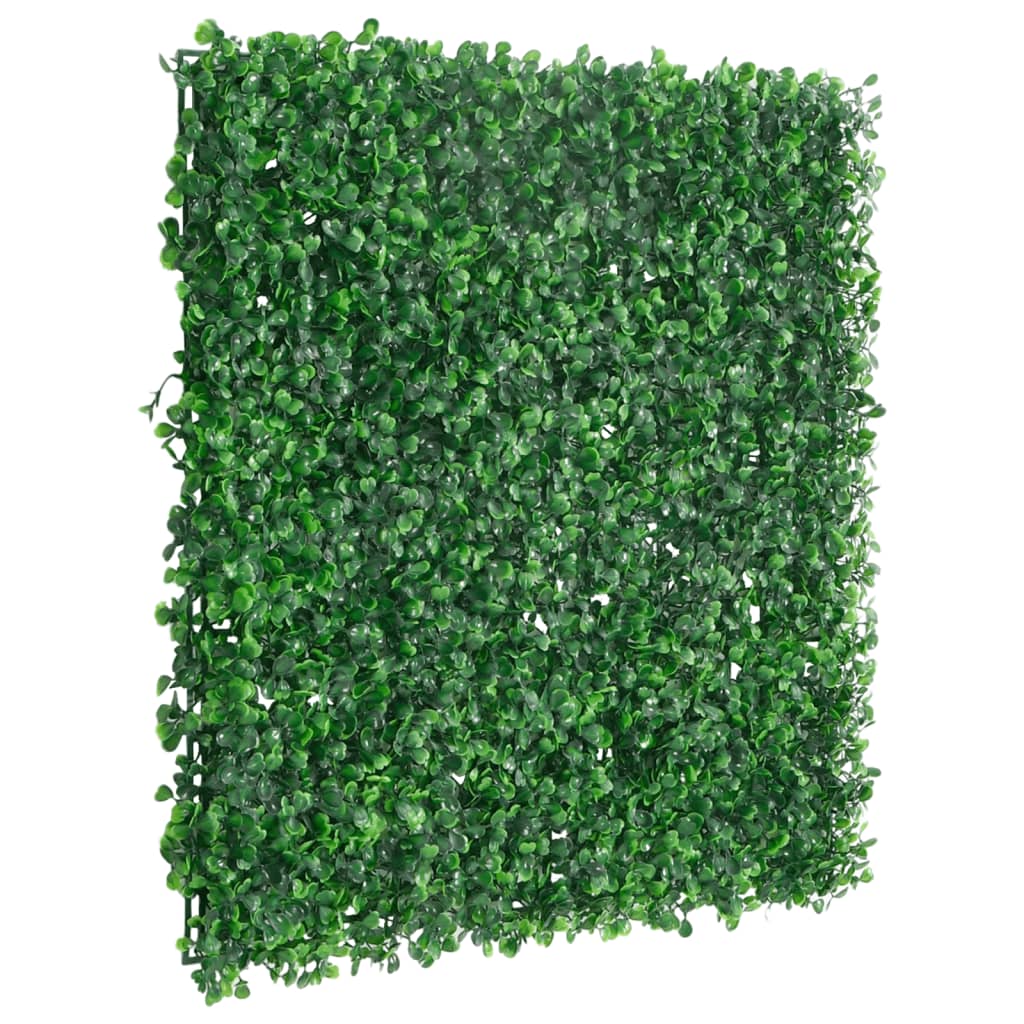 Cerca de hojas de arbusto artificial panel de plantas decorativas al aire libre 24 piezas verde vidaXL - Imagen 27 de 28