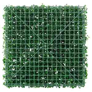 Umělý plot z listnatého keře 6 ks zelený 50 x 50 cm - obrázek 4
