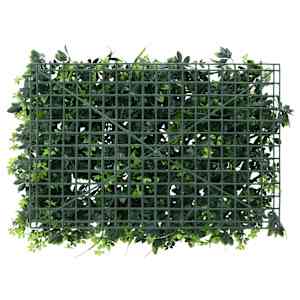 Umělý listnatý plot 24 ks zelený 40 x 60 cm - obrázek 4