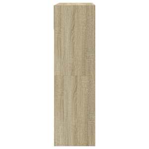 Botník se 2 výklopnými zásuvkami dub sonoma 80 x 34 x 116 cm - obrázek 7