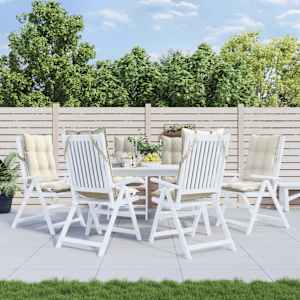 Blazine za stole 6 kosov krem oxford tkanina