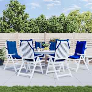 Blazine za stole 6 kosov kraljevsko modra oxford tkanina